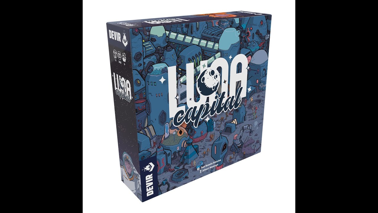 Luna Capital Juego de Mesa - Tutorial Modo Solitario Devir