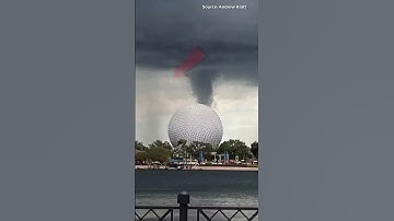 Thumbnail of Tornado Warning At Popular Disney World #shorts