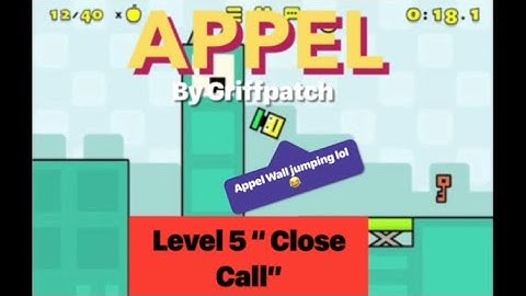 Appel Level 5 "Close Call" Speedrun