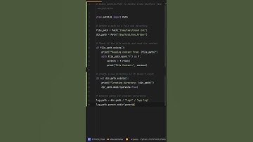 Why switch from os.path to pathlib? Why pathlib.Path Beats os.path for File Handling in Python!