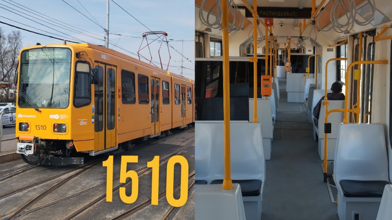 Utazás egy nemrég forgalomba állított Szuperbanánnal (1510) az 52-esen!