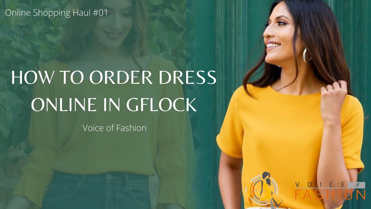 How to Order Dress Online in GFlock Online Shopping Haul Tamil Ep 1