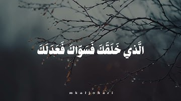 يا أيها الإنسان ما غرك بربك الكريم - تلاوة خاشعة لآيات من سورة الانفطار