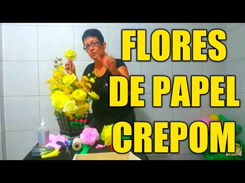 Decoração Com Papel Crepom: 65 Ideias Criativas e Passo a Passo  Flores de  papel crepom, Trabalhos em papel, Decoração com papel crepom