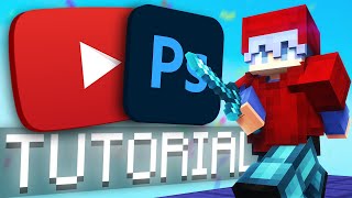 How to make CLEAN Minecraft Thumbnails! (photoshop)