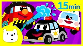 Car Songs Compilation Police Car Fire Truck Ambulance Tidi Songs For Childrentidikids