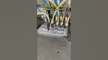 Dear bosses, come and see the process of mass production of PVC key chains in our factory!#pvc