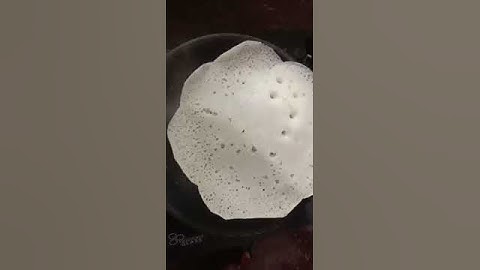Paalappam with coconut milk always the best combo ever 🤤