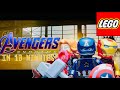 Avengers: Endgame recap in 10 minutes |LEGO STOPMOTION|