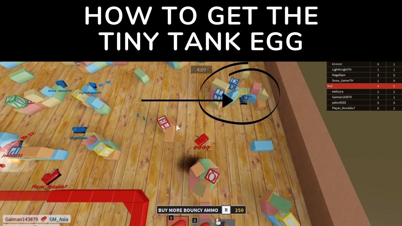 How To Get The Tiny Tank Egg Roblox Egg Hunt 2020 Youtube - tiny tanks roblox