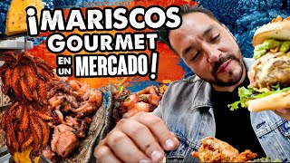 ¡Trompo de PULPO AL PASTOR! Necesitas probar estos MARISCOS