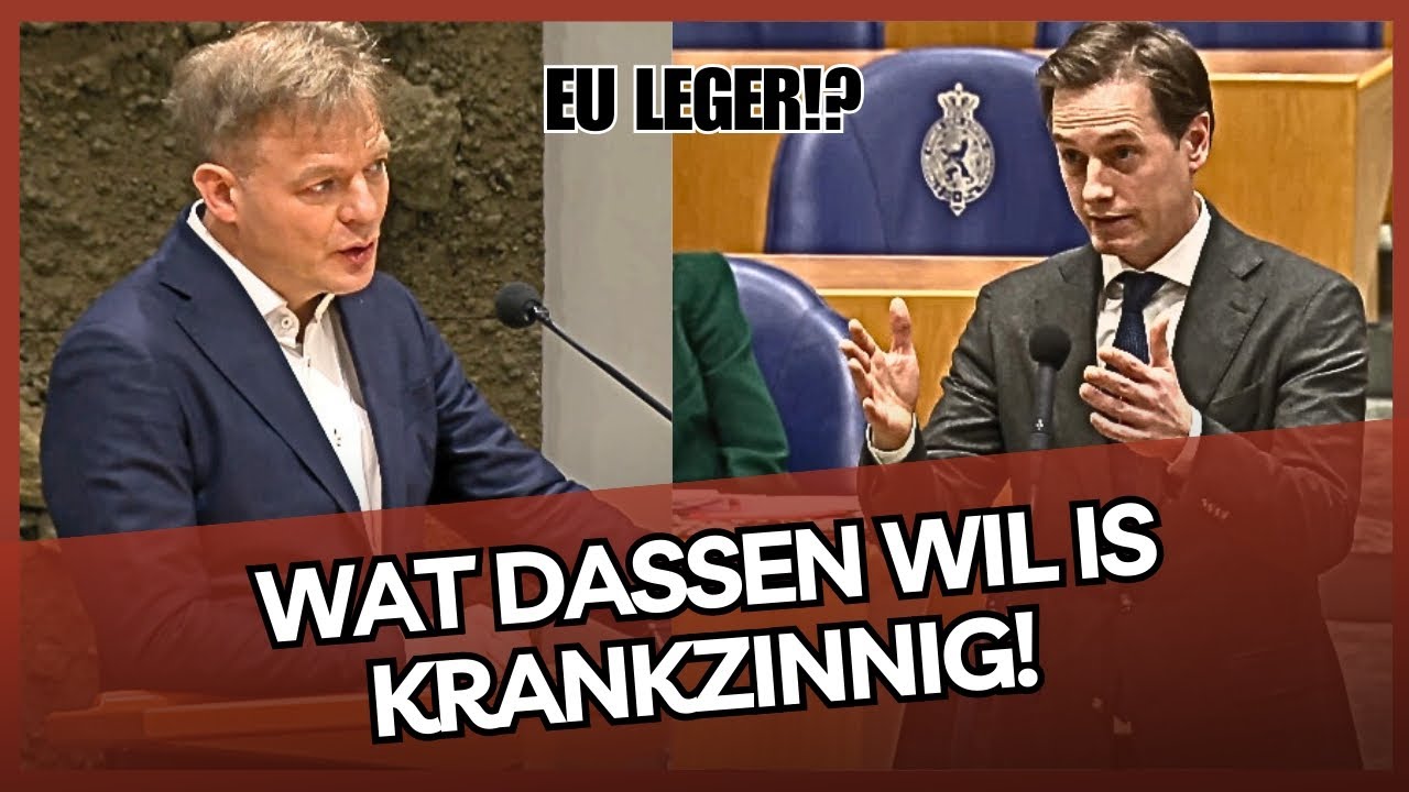 Omtzigt laat Dassen ALLE HOEKEN van de kamer zien want hij wil is