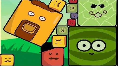 Square Watermelon game ( Merge Game ) 2048 cubes, Merge Blocks Satisfying game #18