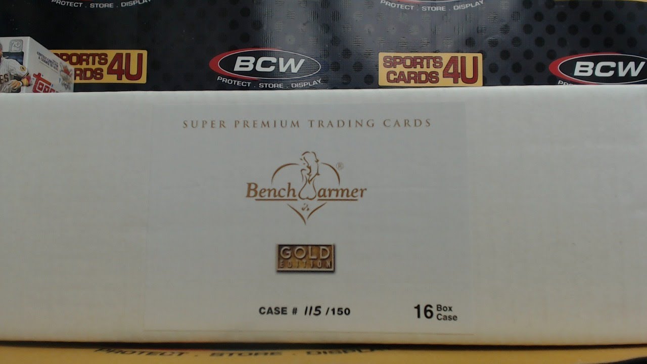 2021 Benchwarmer Gold Edition 8Box Case Model Break 13 (10421) YouTube