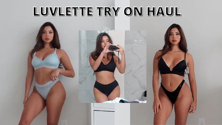 LUVLETTE SLEEPWEAR TRY ON HAUL | TIANA MUSARRA