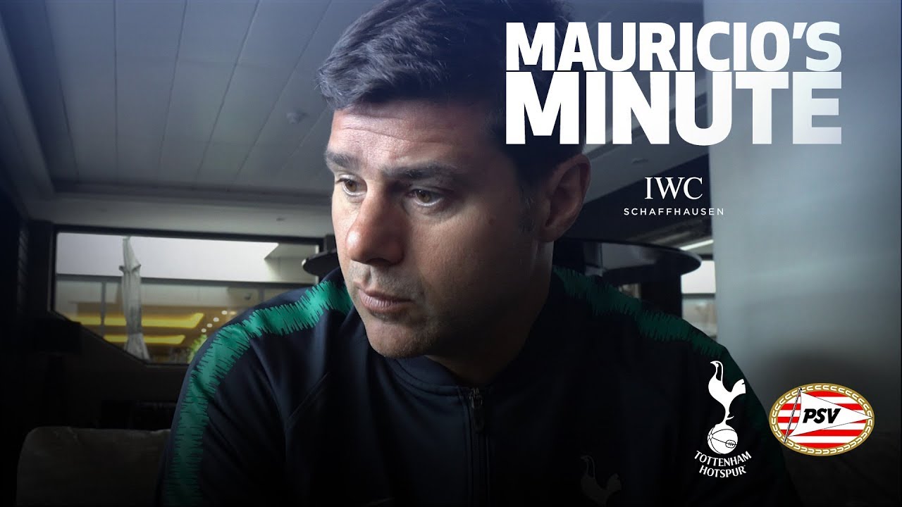 MAURICIO ON MUST-WIN GAME | PSV V SPURS | MAURICIO'S MINUTE tottenham hotspur twitter