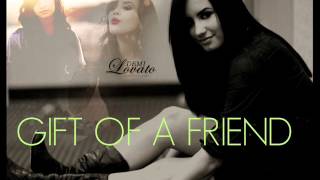 Video thumbnail of "DEMI LOVATO - GIFT OF A FRIEND (FULL AUDIO VERSION)"