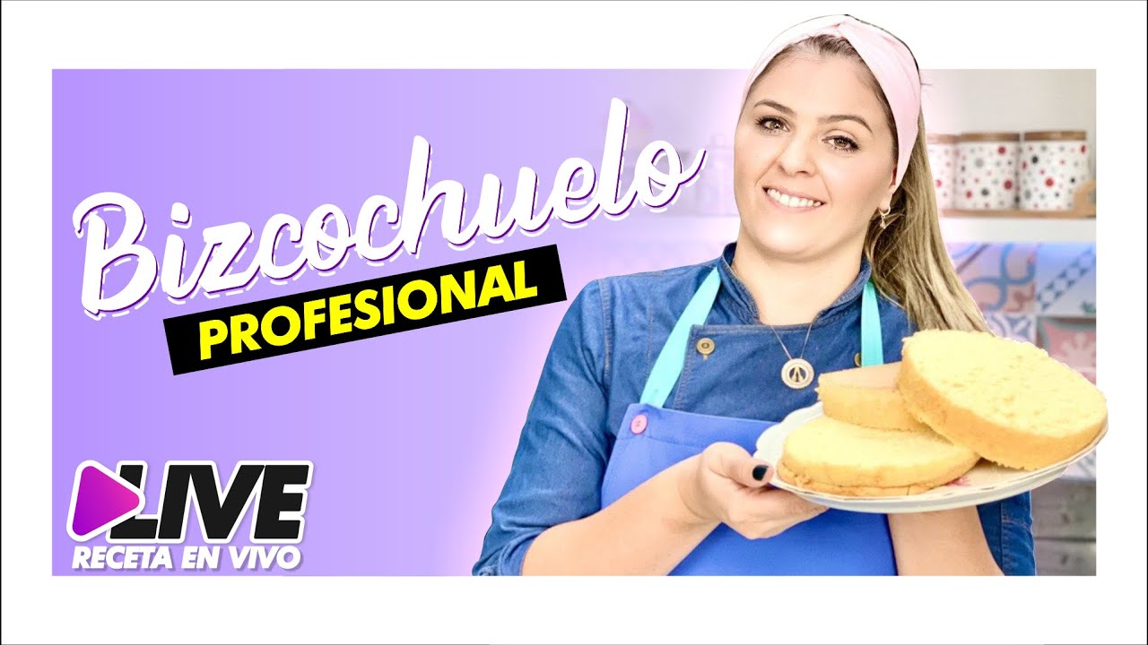 COMO HACER UN BIZCOCHUELO PROFESIONAL | Alessandra Rossi Cakes - Receta en vivo #007