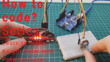 How to make Arduino Knight Rider animation with Potentiometer?