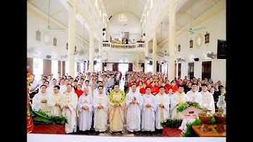 GIÁO XỨ ĐỒNG TÂM (GP VINH): THÁNH LỄ TẠ ƠN HỒNG ÂN THIÊN CHỨC LINH MỤC –CHA GIUSE NGUYỄN VĂN LONG