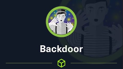 HackTheBox – Backdoor Walkthrough - In English