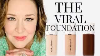 Chat and Review of the VIRAL Laura Mercier Real Flawless Weightless Perfecting Foundation!