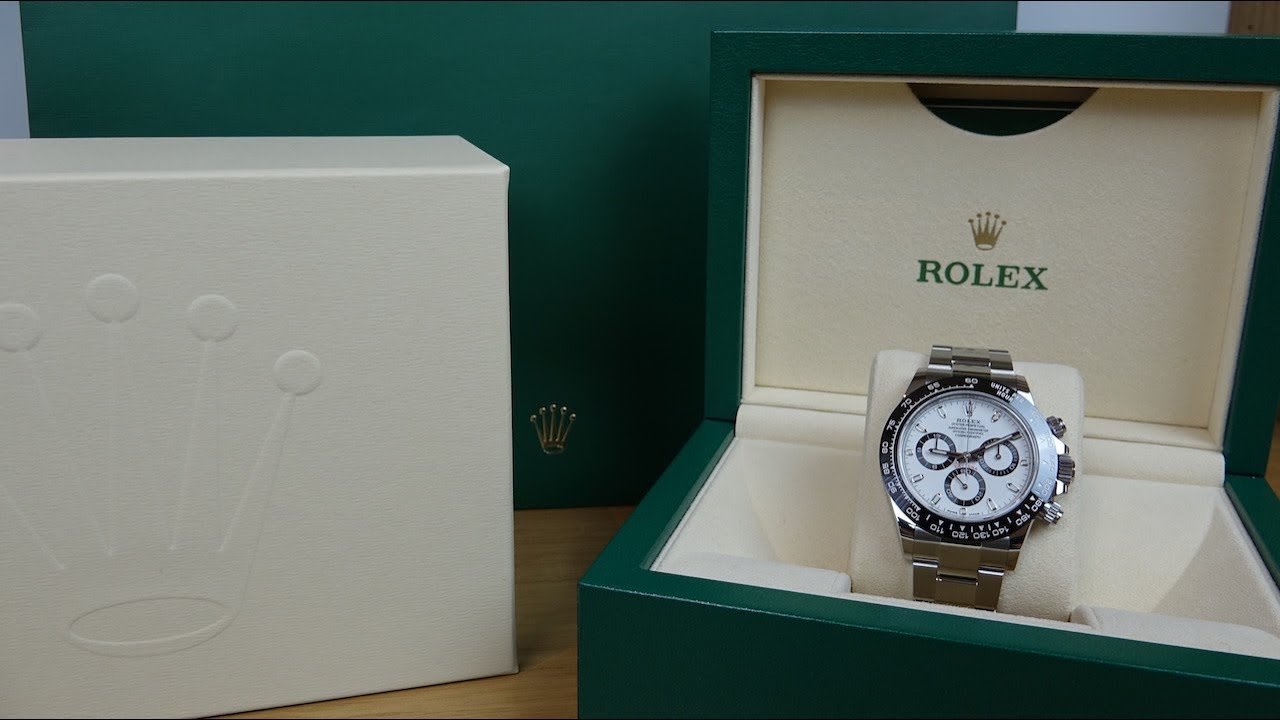 unboxing rolex daytona