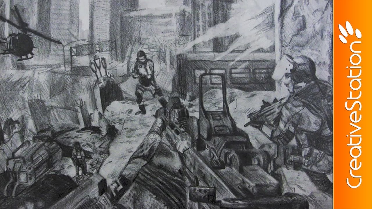 cod ghost drawings