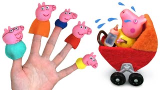 Finger Family Song Peppa Pig Nursery Rhymes & Kids Songs Little Nina