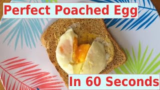 How To Microwave a Perfect Poached Egg in One Minute