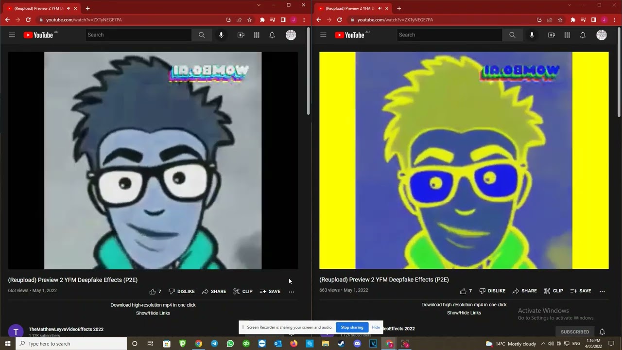 Preview 2 YFM Deepfake (Sponsored By Preview 2 Effects) Combined