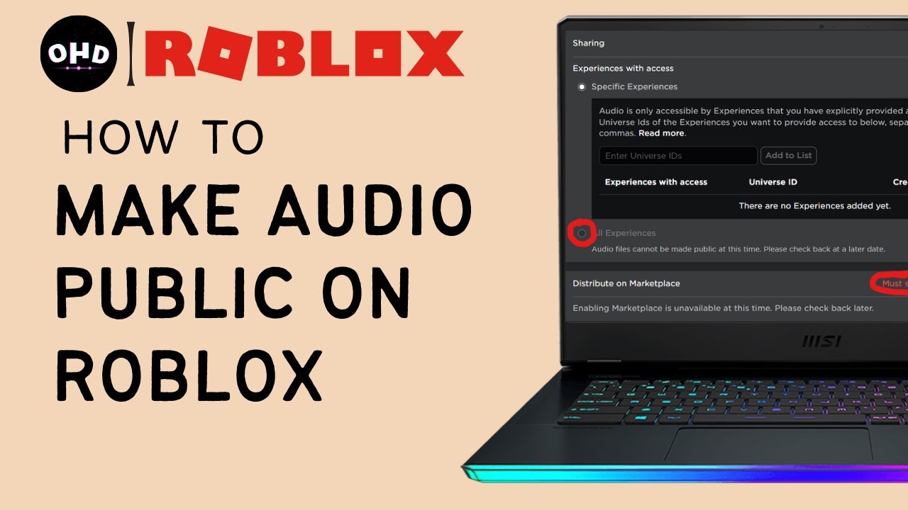 🎶Test Audio IDs! - Roblox