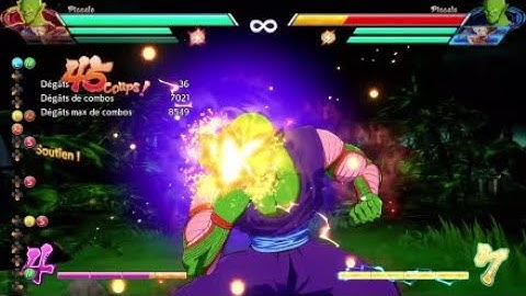 DBFZ - Piccolo post patch 1.13 TOD midscreen 4 bars (asst. Trunks, Goku SSJ)