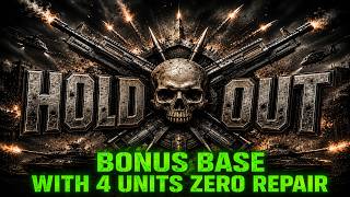 War Commander: Holdout Bonus Base With 4 Units - Zero Repair Time