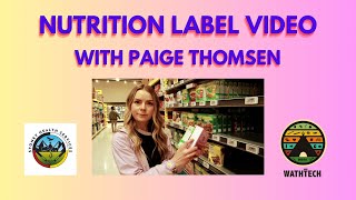 Food Label Information Video