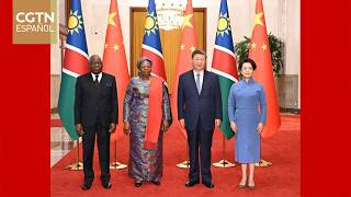 El presidente chino, Xi Jinping, se reúne en Beijing con su homóloga namibia, Netumbo Nandi-Ndaitwah