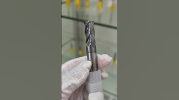 Carbide Corner Radius End Mill