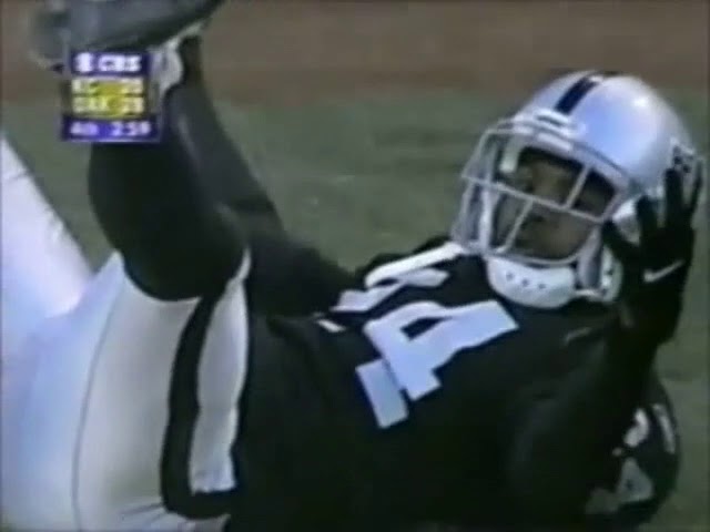 Raiders vs. Chiefs 2001, Jerry Rice's First Game in Silver & Black