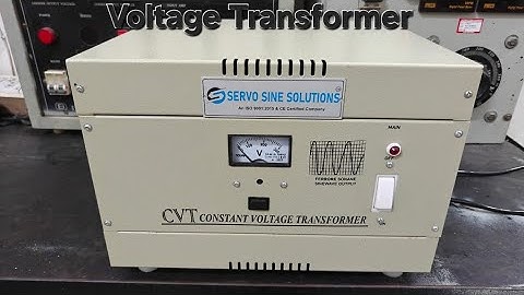 1KVA CVT Constant Voltage Stabilizer @ INR 11799/-