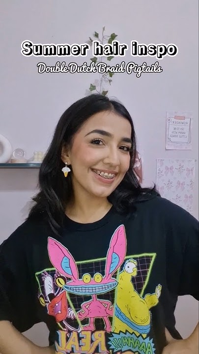  Dutch braids are my forever favorite ️🎀 #shorts #hairinspo - YouTube