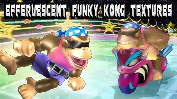 [MKWii Character Mod] Effervescent Funky Kong Textures