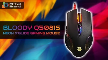 BLOODY Q5081S NEON X’GLIDE GAMING MOUSE | A4TECH | Global Brand Pvt Ltd