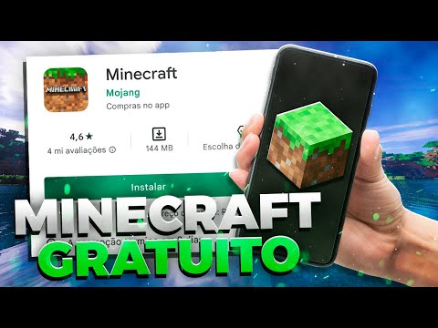 COMO BAIXAR MINECRAFT DE GRAÇA PARA SEU CELULAR! [Pela Play Store] 