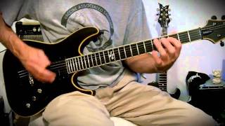 Video thumbnail of "MAXIMUM THE HORMONE Utsukushiki Hitobito guitar cover"