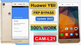 HUAWEI CAM-L21 Y6-2 FRP Bypass 2023 Without PC 100% WorkingYouTube · 2023