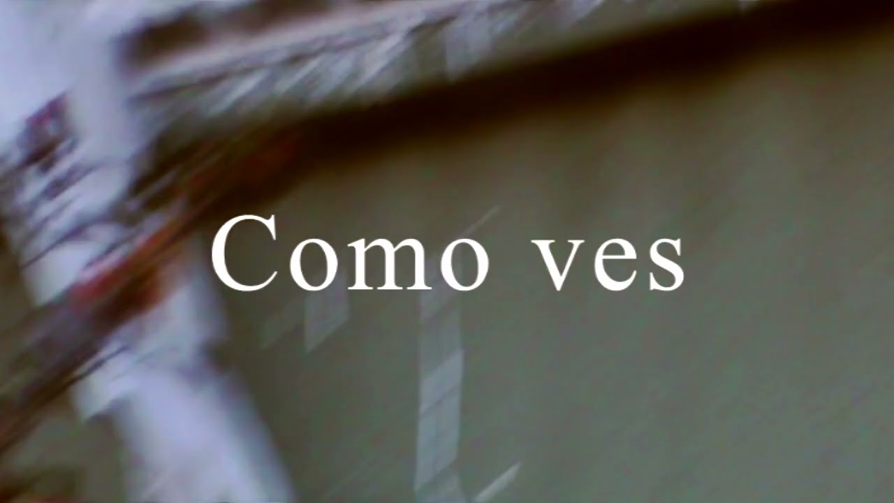 Como Ves (Visualizer) - redbasse