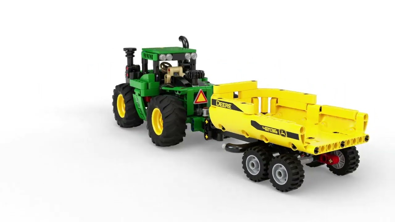 LEGO Technic Tracteur John Deere 9620R à 4 roues motrices 42136