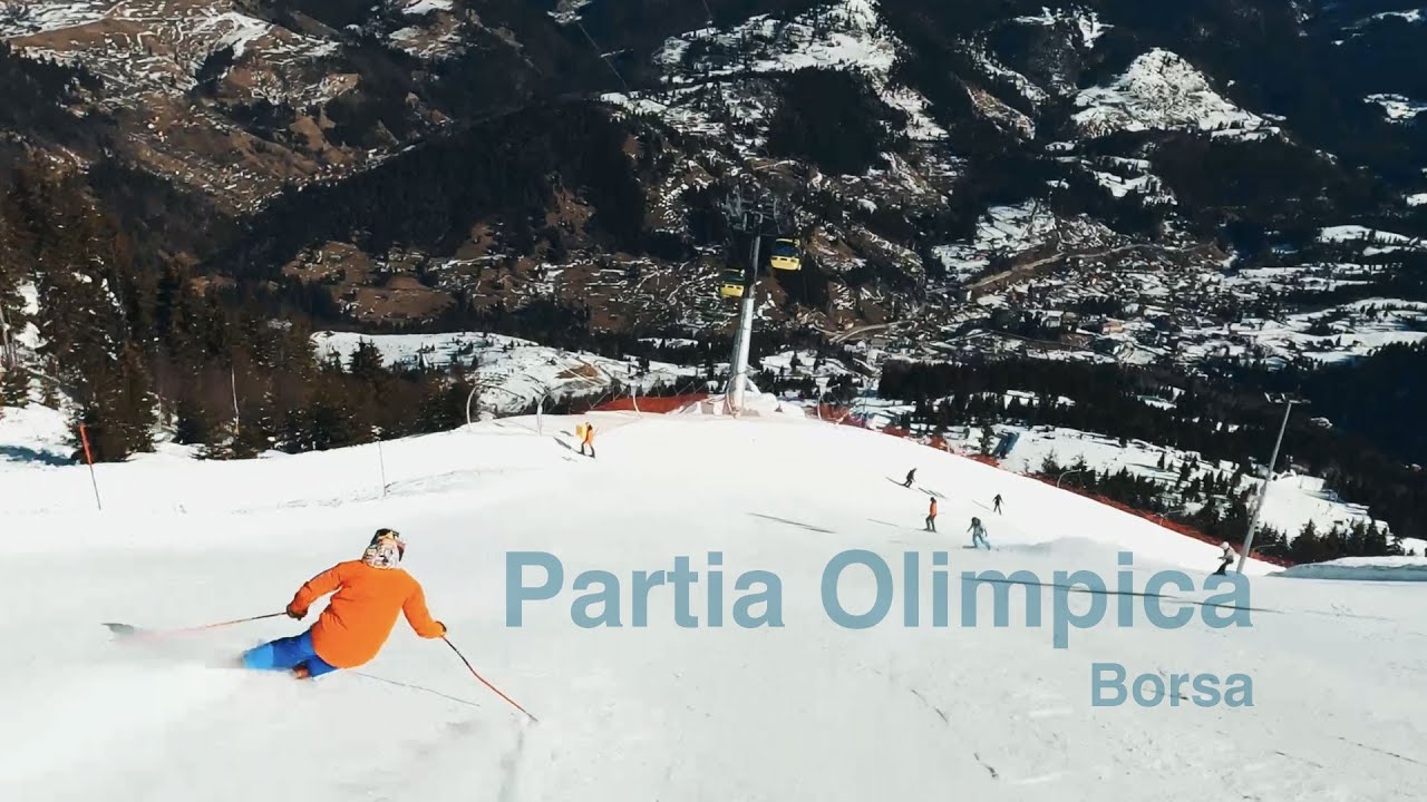 Pârtia Olimpică Borșa - Coborare | Carving skiing | Borsa - Romania |