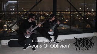 Distant - ''Aeons Of Oblivion'' (Official Guitar Playthrough)