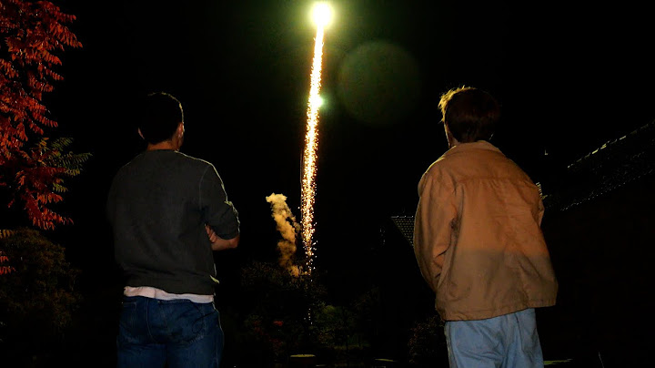 FUZE III | FEU D'ARTIFICE MINECRAFT EN VRAI (Tir complet)